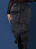 Demin SKIRT